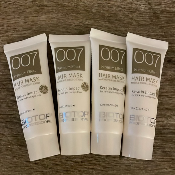 Biotop 007 Premium Effect Keratin Hair Mask Lot - Picture 5 of 8